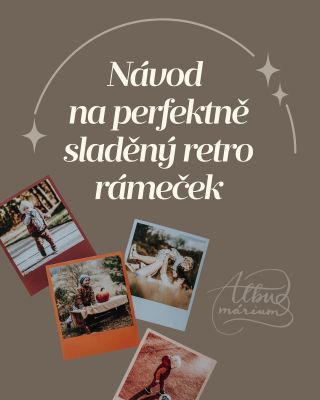 Retro fotky miluju! 😍 Pokud se vám taky líbí, můžete u vyvolej.to využít mou slevu 12 % na tisk fotek s kódem ALBUMARIUM....